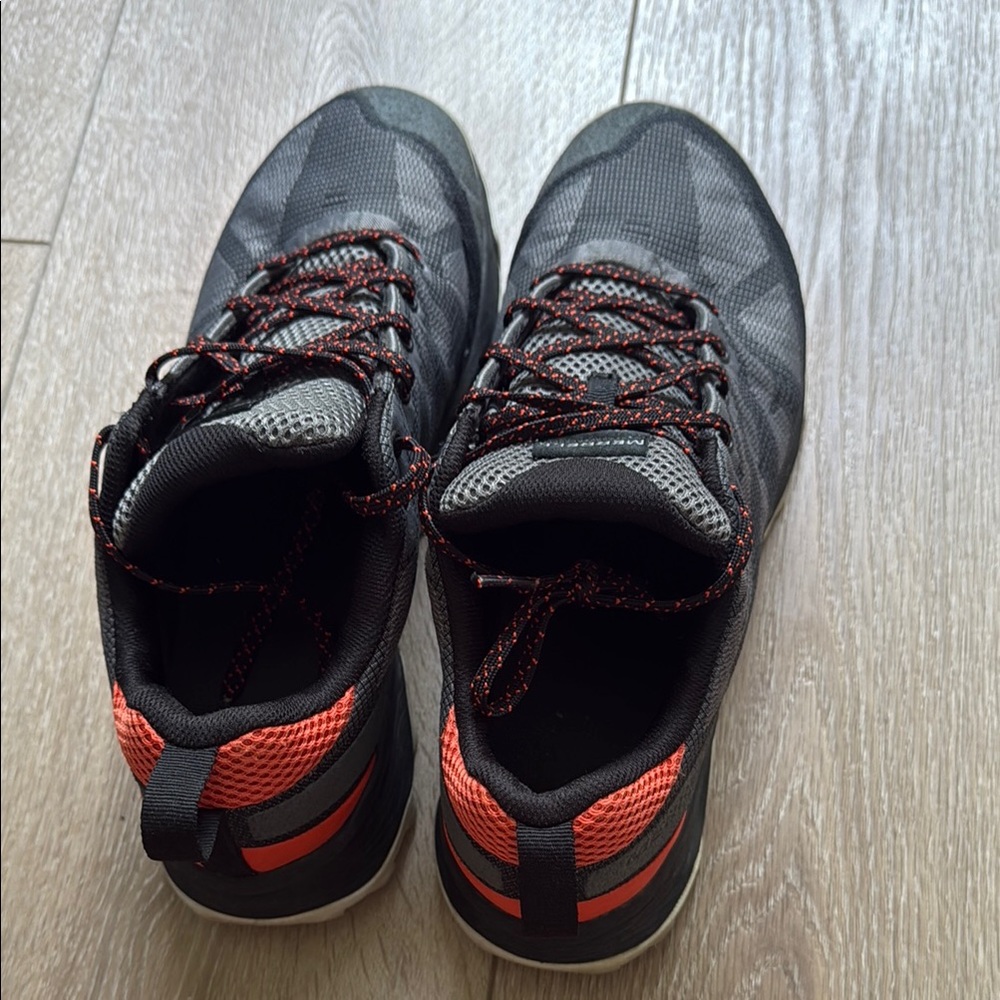 Merrell Black and Red Athletic Shoes for Performance